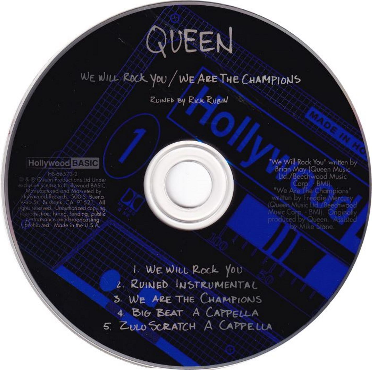 Queen  We Will Rock You We Are The Champions : CDs cd